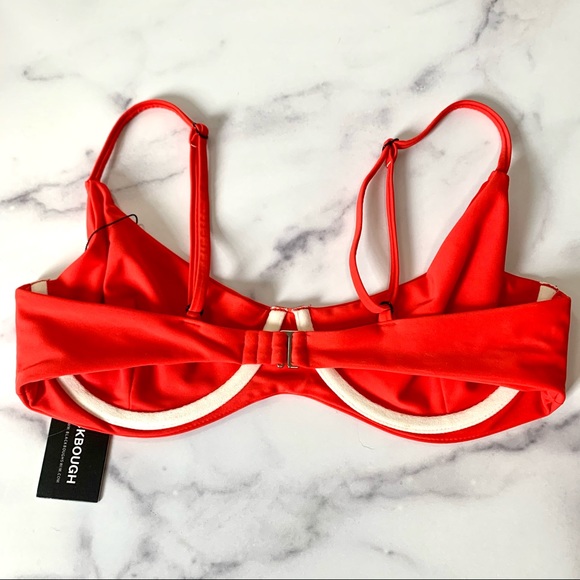 ❗️SOLD❗️Blackbough red Willow bikini top - Picture 6 of 12